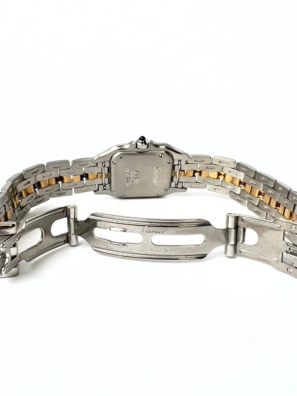 CARTIER PANTHERE Quartz 23mm 1 Row Gold 0.32TCW DIAMOND Watch White Gold